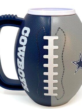 Dallas Cowboys NFL Football Shaped Mug